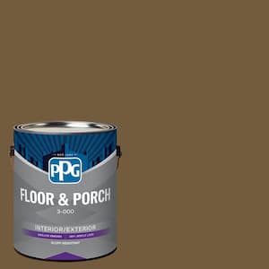 1 gal. PPG1098-7 Muddy River Satin Interior/Exterior Floor and Porch Paint