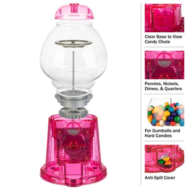 Magical Pink Gumball Machine - GumballStuff: Bulk Vending Supplies