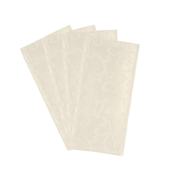 Lenox Opal Innocence Napkins, Set of 4, Ivory - 19"W x 19"L
