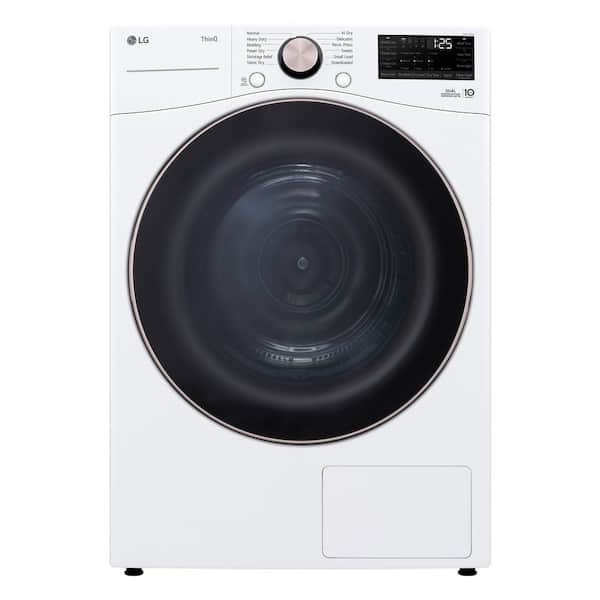 7.8 cu. ft. Mega Capacity ventless Smart Front Load Dryer in White with Dual Inverter HeatPump Technology