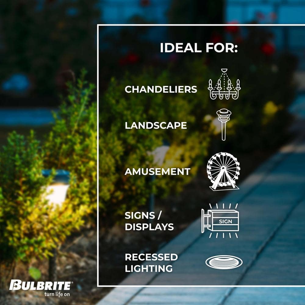 Clear Dimmable T4 Bi-Pin LED Bulb for Commercial Use