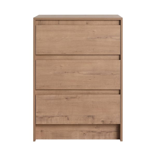 23.4 in. W Freestanding Storage Cabinet in Brown 1-Pieces Unassembled