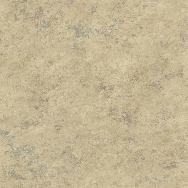 Chesapeake Whitetail Lodge Beige Distressed Texture Wallpaper