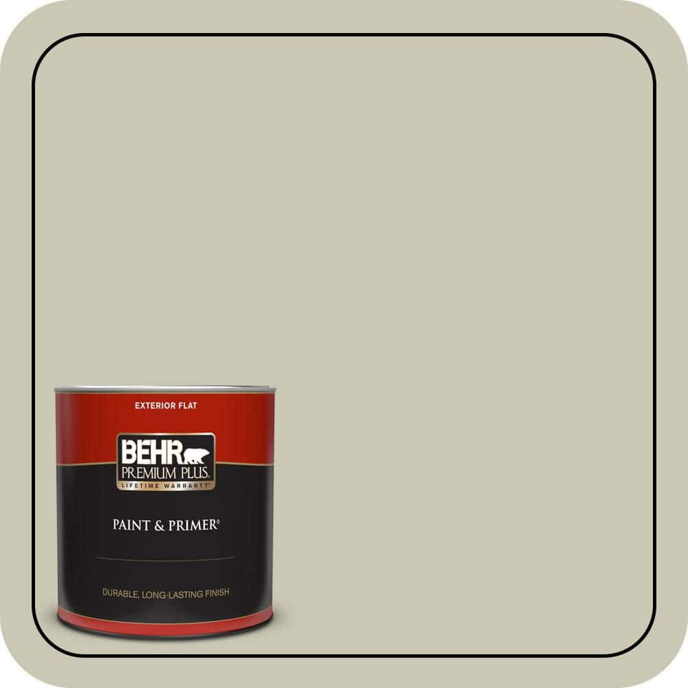 1 qt. #PPU10-10 Ocean Foam Flat Exterior Paint & Primer price history on PriceWatchPro