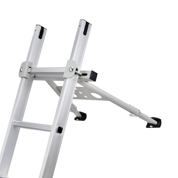 VEVOR Ladder Stabilizer Adjustable Feet Extension Standoff Heavy Duty Wall Ladder Accessory 2.25 ft. Reach Step Stool