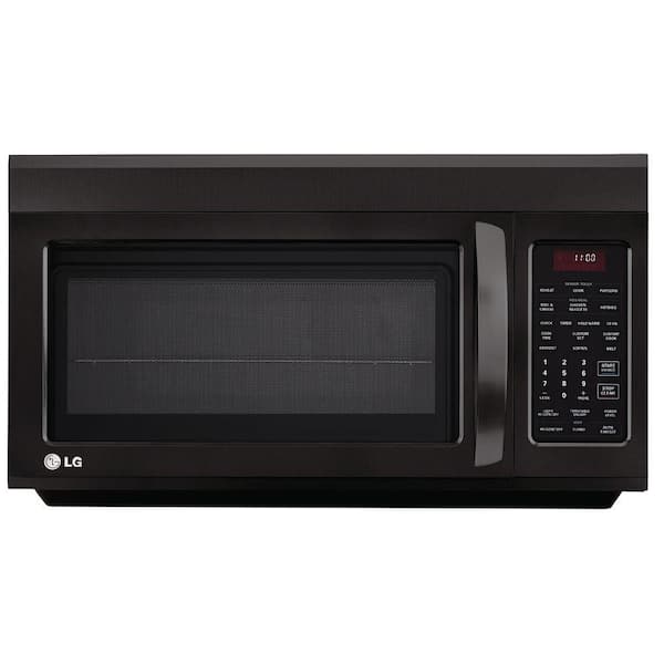 LG 1.8 cu. ft. Over-the-Range Microwave in Black-DISCONTINUED