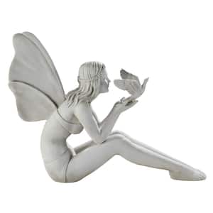 18 in. H Bird Fairy of Cecina Garden Statue
