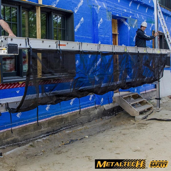 Ultra-Jack 21 ft. 10 in. x 48 in. Polyethylene Safety Net for the Ultra-Jack and Pump Jack Systems