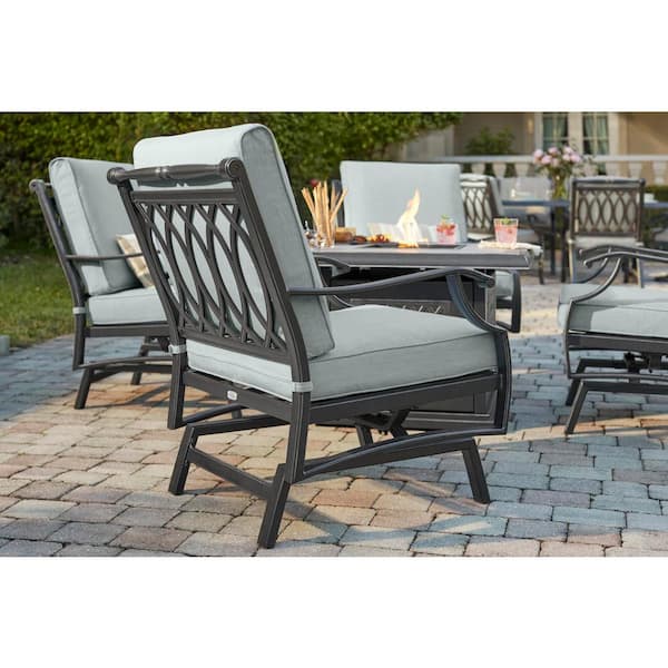 Home Decorators Collection Charles 5-Piece Metal Patio Fire