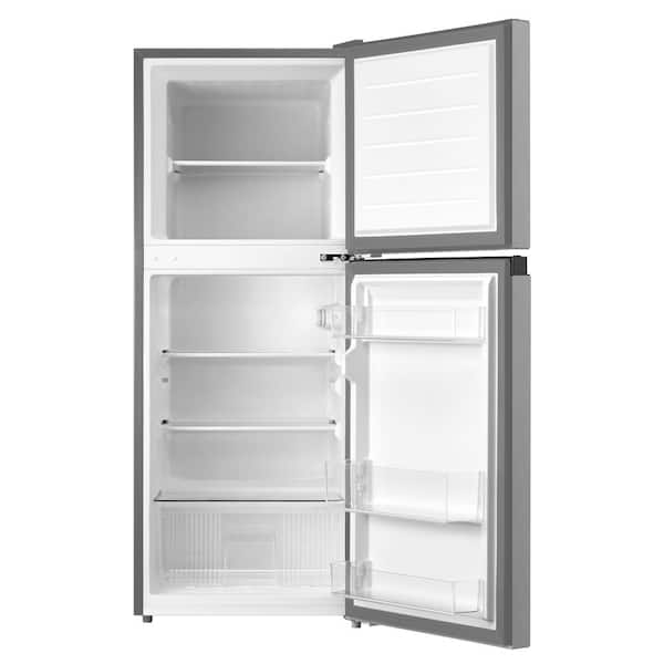 Vissani 23 in 11CU FT Upright Freezer in Stainless Look