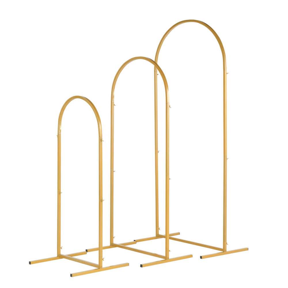 72 in. x 31.5 in. Outdoor Iron Wedding Arbor (3pcs) price history on PriceWatchPro