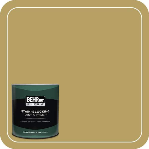 BEHR ULTRA 1 qt. #PPU6-19 Chameleon Semi-Gloss Enamel Exterior Paint & Primer