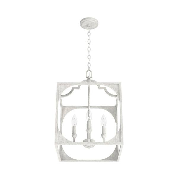Hunter Highland Hill 8-Light Distressed Gold Traditional Led Bare Bulb Chandelier