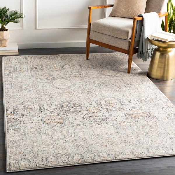 Arlene Beige 9 ft. x 12 ft. Indoor Area Rug