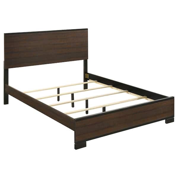 Coaster Edmonton Brown Wood Frame Eastern King Panel Bed