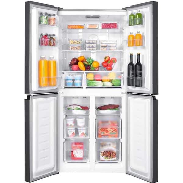 Impecca 14.9 cu. ft. 4-Door Multi-Door CounterDepth Refrigerator 