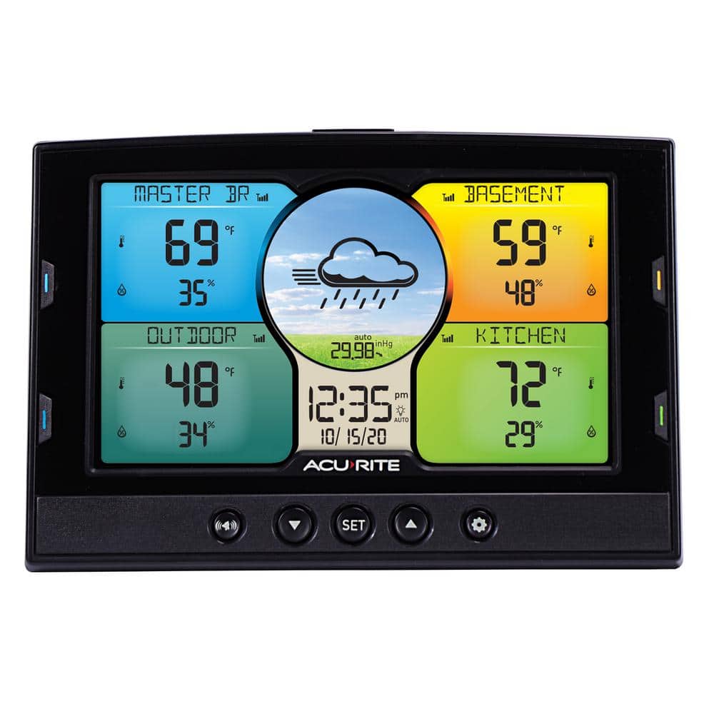 AcuRite Wireless Weather Station with Humidity Sensor and 3 Sensors