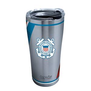 USCG Forever Proud 20 oz. Stainless Steel Travel Mugs Tumbler with Lid