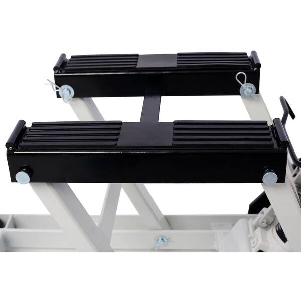 WRIGHTMASTER 1500 lbs Capacity Hydraulic Motorcycle Lift Jack in