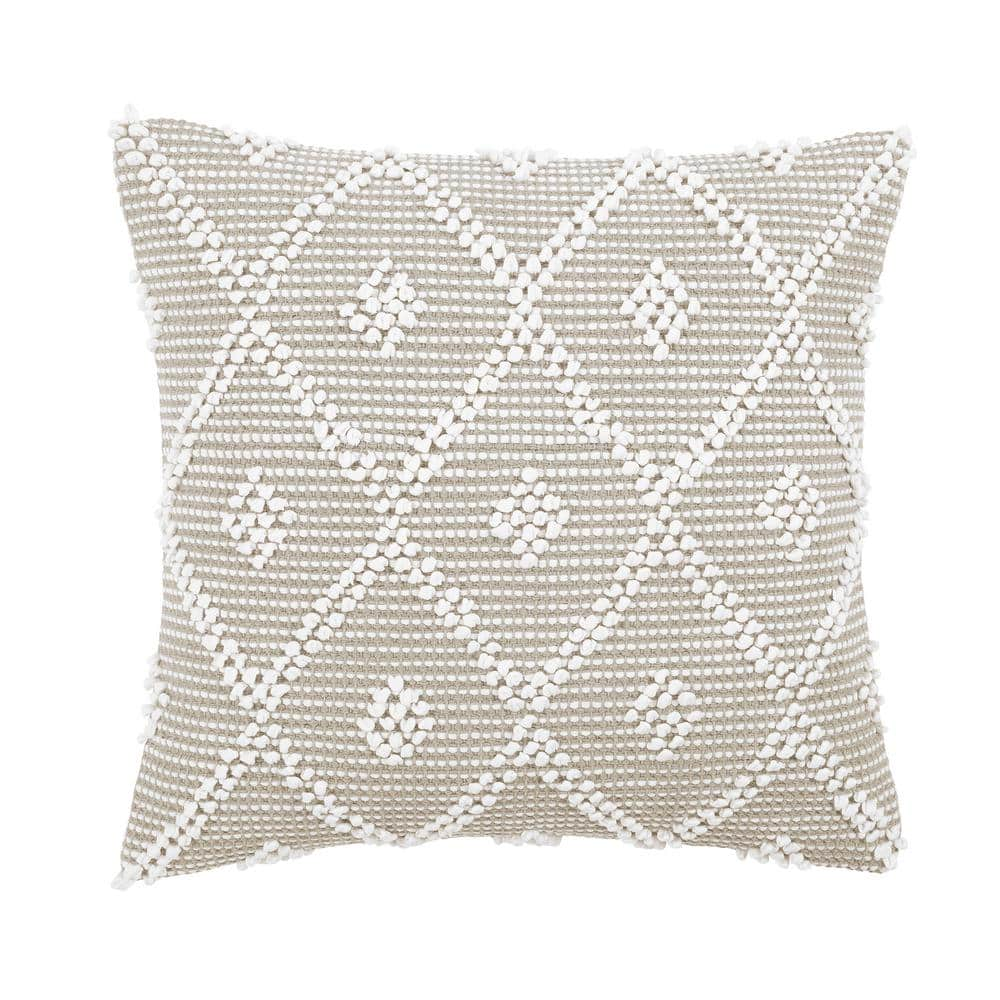 Adelyn Decorative Pillow Cover Neutral Single 20X20