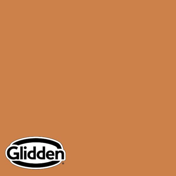 Glidden Premium 1 qt. PPG1201-6 Gingerbread Satin Exterior Latex Paint
