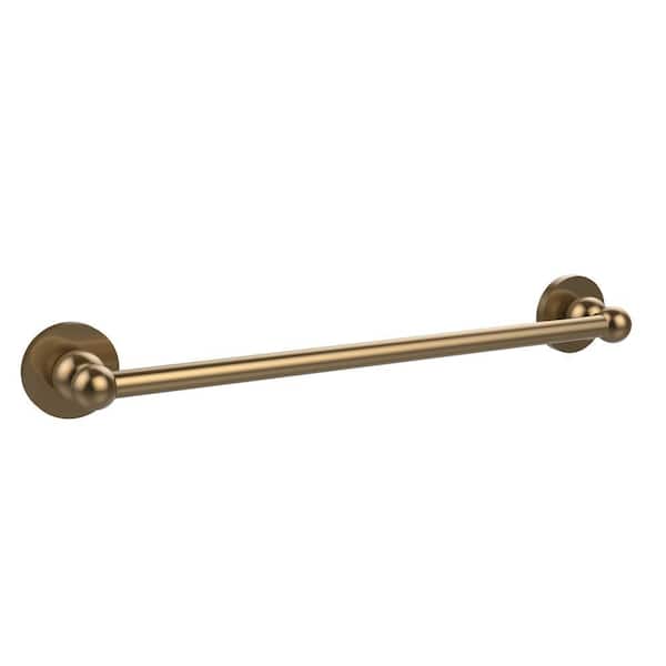 Allied Brass Bolero Collection 18 in. Towel Bar in Brushed Bronze