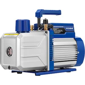 1.5 HP 14.4 CFM 2 Stage HVAC Vacuum Pump for R134a R12 R22 R502 R410a Systems