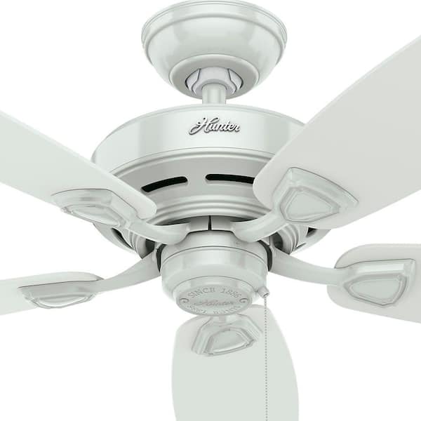 Hunter Sea Wind 48 in. Indoor/Outdoor White Ceiling Fan For Patios