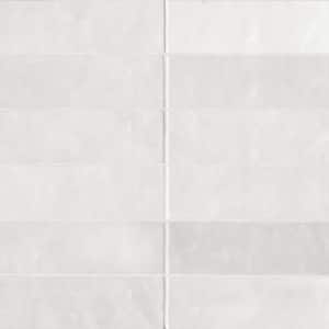 Cloe Rectangle Glossy White 2 in. x 8 in. Ceramic Wall Tile (10.64 sq. ft./Case)