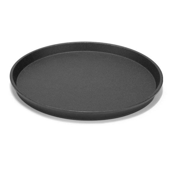 2-Piece Black Cast Iron Non-Stick Skillet Set with Heat Retention for BBQ Grilling Baking Frying Stove Grill Oven