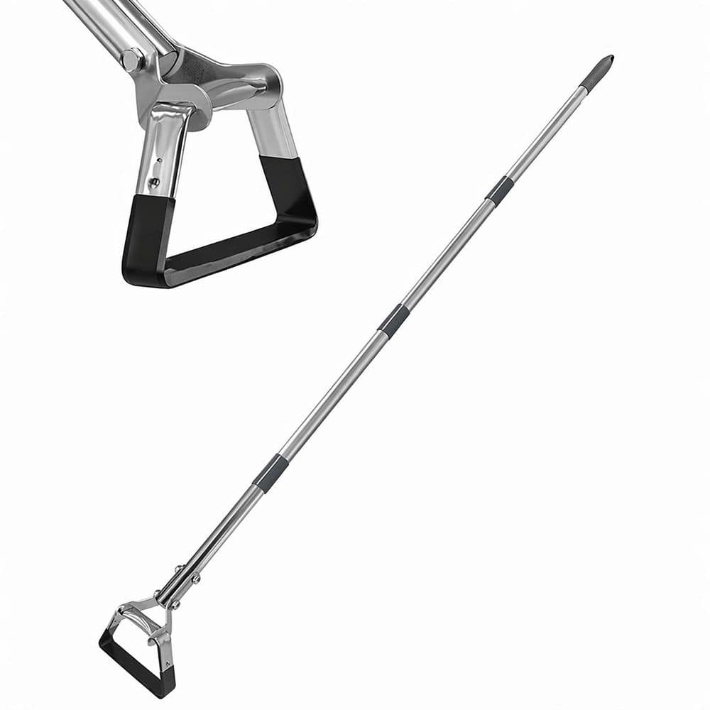 60 in. Scuffle Hoe with Adjustable Long Handle, Commercial Grade Steel Blade for Easy Weeding in Garden Beds price history on PriceWatchPro