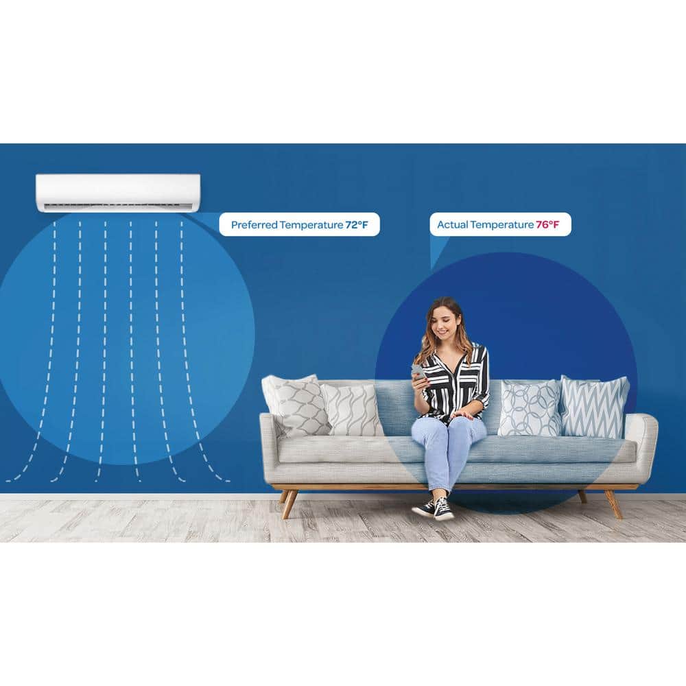 Mysa White Wi-Fi Smart Thermostat for Mini-Split Heat Pumps