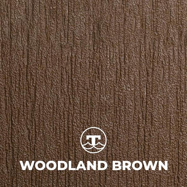 4 ft. x 4 ft. Drop in Panel Kit for Woodland Brown Composite Dock Decking for Boat Dock Systems