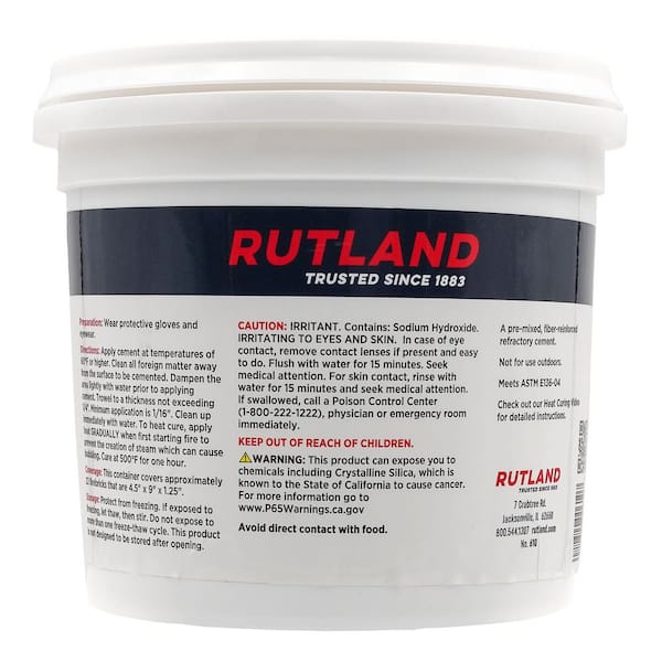Refractory Cement - Ready-mixed (Tan/Buff)