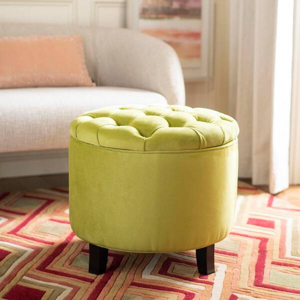 Safavieh Amelia Asparagus Storage Ottoman