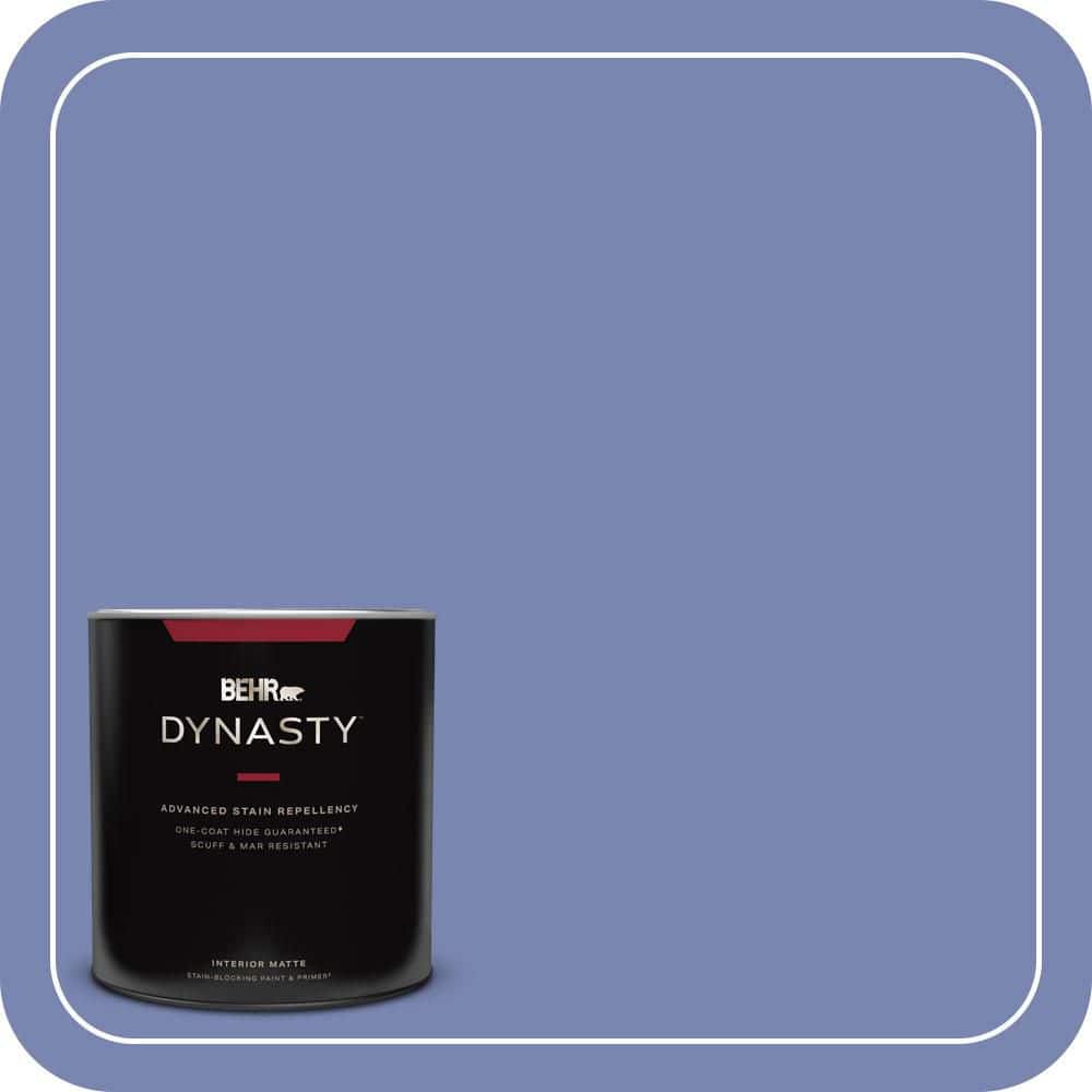 1 qt. #610B-5 Corsican Purple Matte Interior Stain-Blocking Paint and Primer price history on PriceWatchPro
