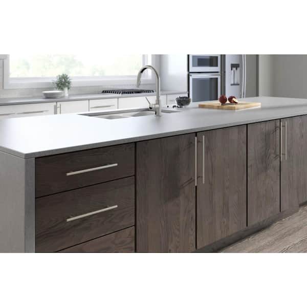 Liberty - Solid Bar 8-13/16 in. (224 mm) Modern Cabinet Drawer Bar Pull in Stainless Steel