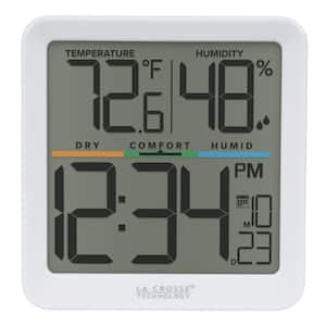 Digital Indoor Comfort Meter with Time & Date