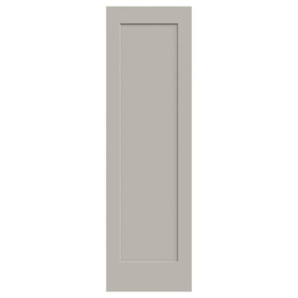 24 in. x 80 in. Madison Vanilla Painted Smooth Solid Core Molded Composite MDF Interior Door Slab