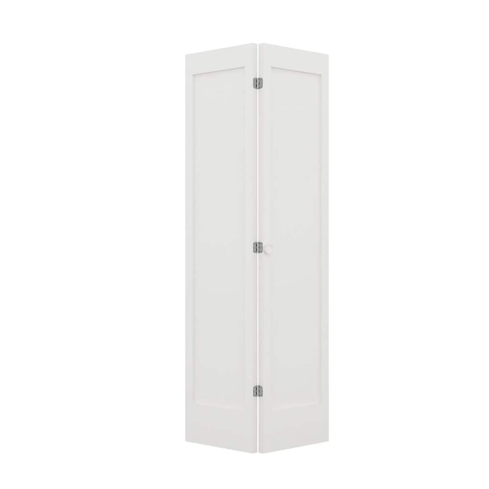 ピーコ eightdoors 30 in. x 80 in. x 1-3/8 in. 1-Panel Shaker White Prime