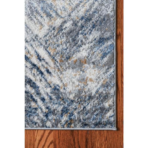 Austin Archer Blue 1 ft. 11 in. x 3 ft. Accent Rug