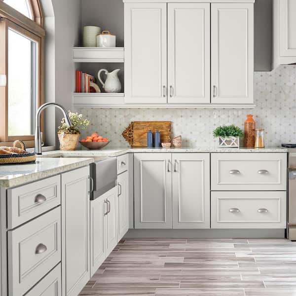 1 gal. #PWN-10 Decorator White Semi-Gloss Enamel Interior/Exterior Cabinet, Door & Trim Paint