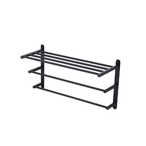 Stainless Steels Wall Mounted Single Towel Rack Holder in Oil Rubbed Bronze