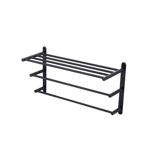 ARCORA Stainless Steels Wall Mounted Single Towel Rack Holder in Oil Rubbed Bronze