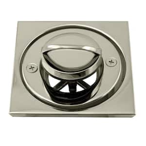 Roman Tub Drain Trim with 4-1/4 in. O.D. Tile Square in Polished Brass