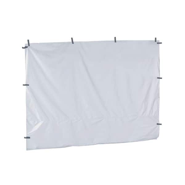 Quik Shade 10 ft. White Canopy Wall Panel