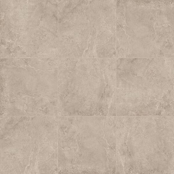 MSI Take Home Tile Sample-Sorena Truffle 4 in. W x 4 in. L Matte Porcelain Floor and Wall Tile