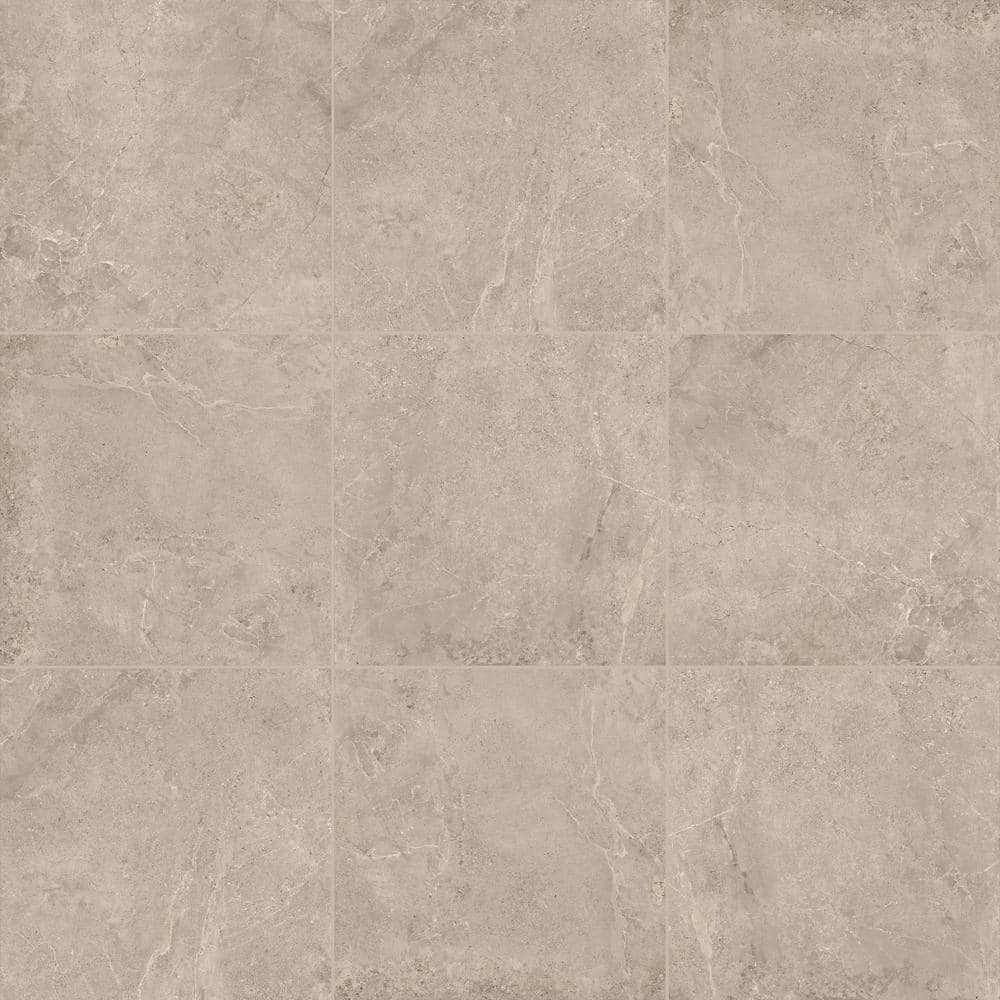 Sorena Truffle 24 in. x 24 in. Matte Porcelain Marble Look Floor and Wall Tile (16 sq. ft./Case) price history on PriceWatchPro