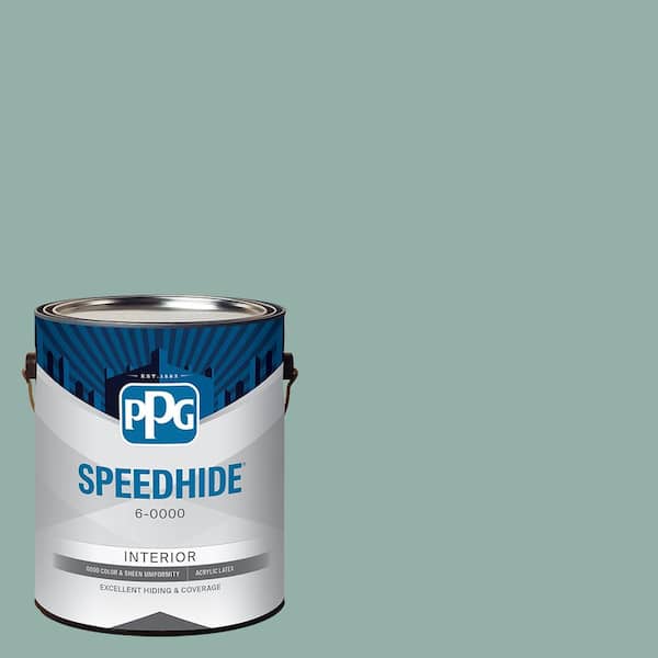 SPEEDHIDE 1 gal. PPG1143-4 Parakeet Pete Semi-Gloss Interior Paint