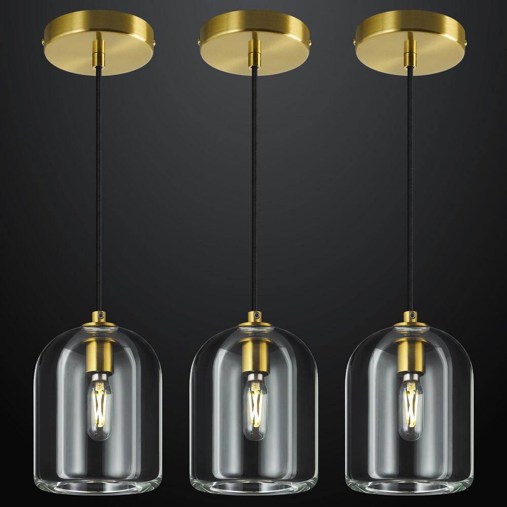 Modern Gold Pendant Lights Kitchen Island Ceiling Chandelier Indoor Crystal Hanging Light price history on PriceWatchPro